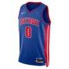 Jalen Duren Detroit Pistons Nike Unisex Swingman Jersey - Blue - Side View
