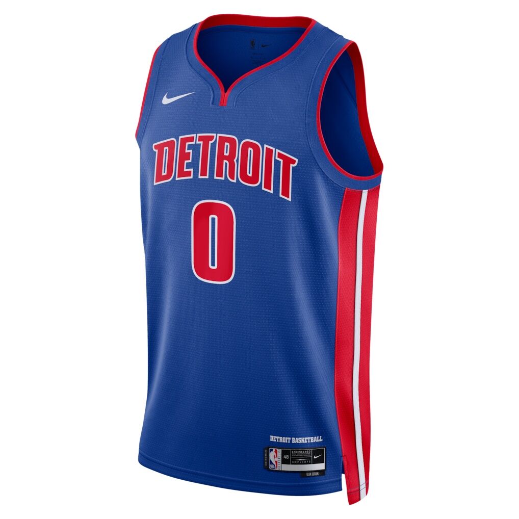 Jalen Duren Detroit Pistons Nike Unisex Swingman Jersey - Icon Edition