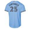Anthony Santander Toronto Blue Jays Nike Youth Alternate Replica Jersey - - Detail View