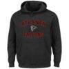 Atlanta Falcons Fashion7 Big & Tall Heart & Soul Hoodie - Black - Front View
