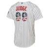 Aaron Judge New York Yankees Nike Youth USA 250 Fourth of July Home Replica Jersey - White - Detail View