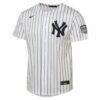 Aaron Judge New York Yankees Nike Youth USA 250 Fourth of July Home Replica Jersey - White - Side View