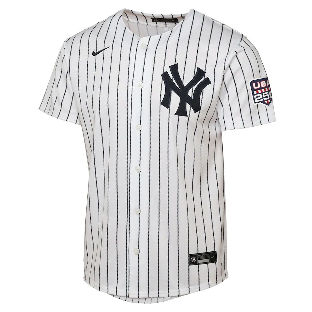 Aaron Judge New York Yankees Nike Youth USA 250 Fourth of July Home Replica Jersey