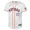 Jose Altuve Houston Astros Nike Youth USA 250 Fourth of July Home Replica Jersey - White - Side View