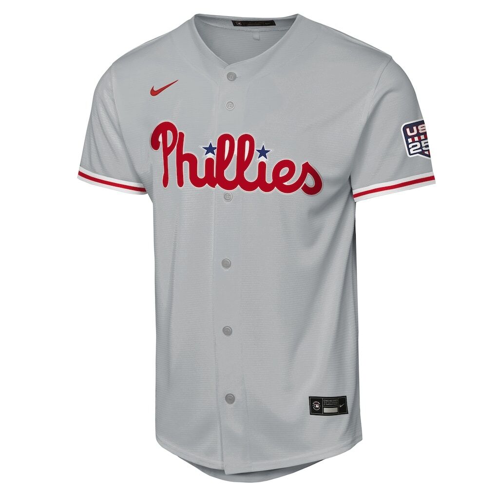 Bryce Harper Philadelphia Phillies Nike Youth USA 250 Fourth of July Road Replica Jersey