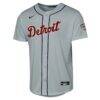 Tarik Skubal Detroit Tigers Nike Youth USA 250 Fourth of July Road Replica Jersey - Gray - Side View