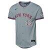 Juan Soto New York Mets Nike Youth USA 250 Fourth of July Road Replica Jersey - Gray - Side View