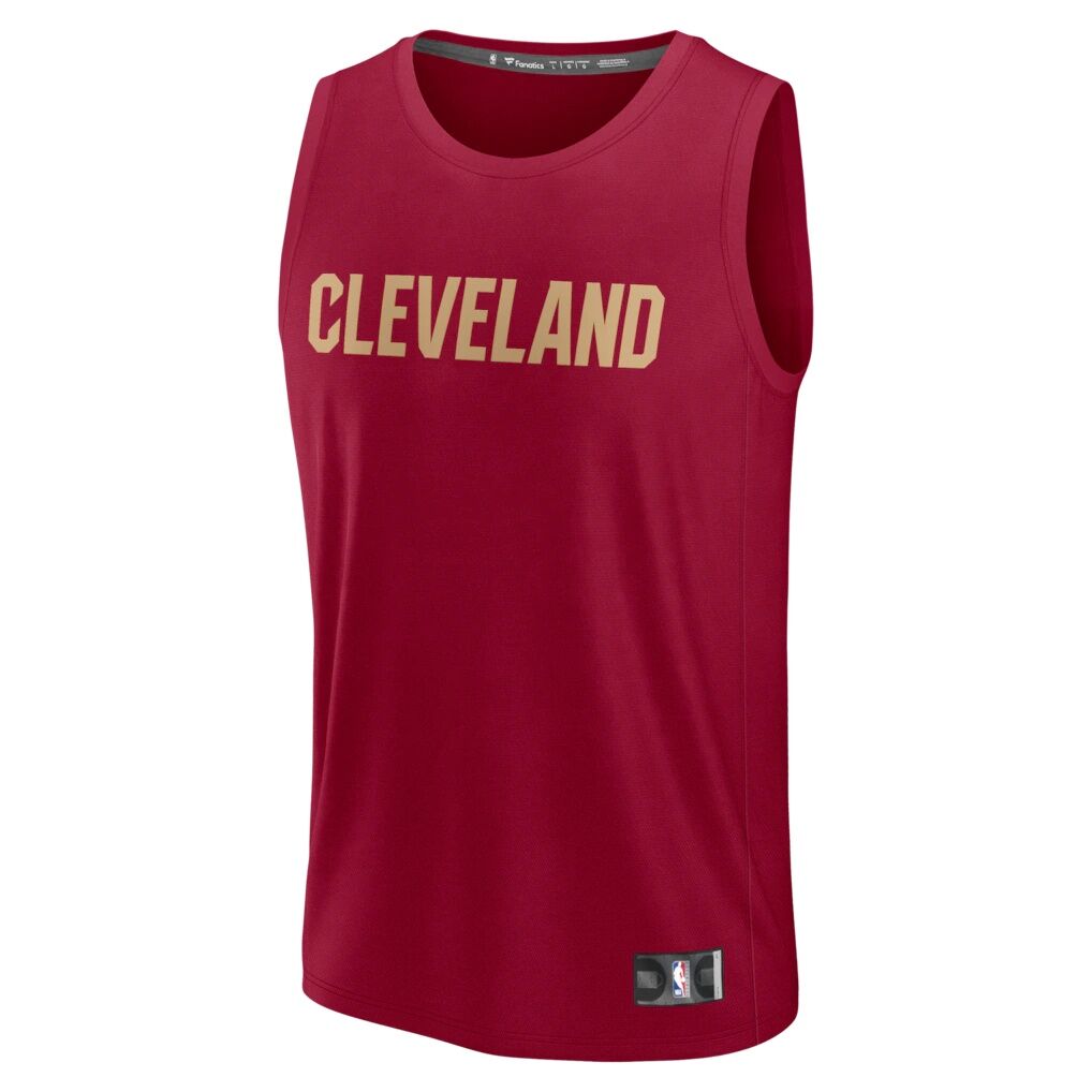 James Harden Cleveland Cavaliers Fanatics Fast Break Replica Jersey – Icon Edition – Wine