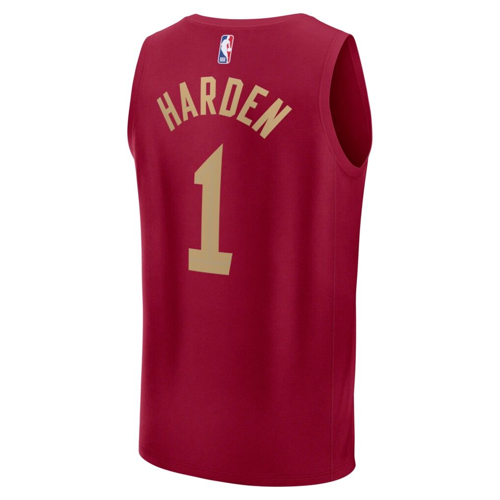 James Harden Cleveland Cavaliers Fashion7 Fast Break Replica Jersey - Icon Edition - Wine