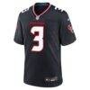 Kamari Lassiter Houston Texans Nike Team Game Jersey - Navy - Side View