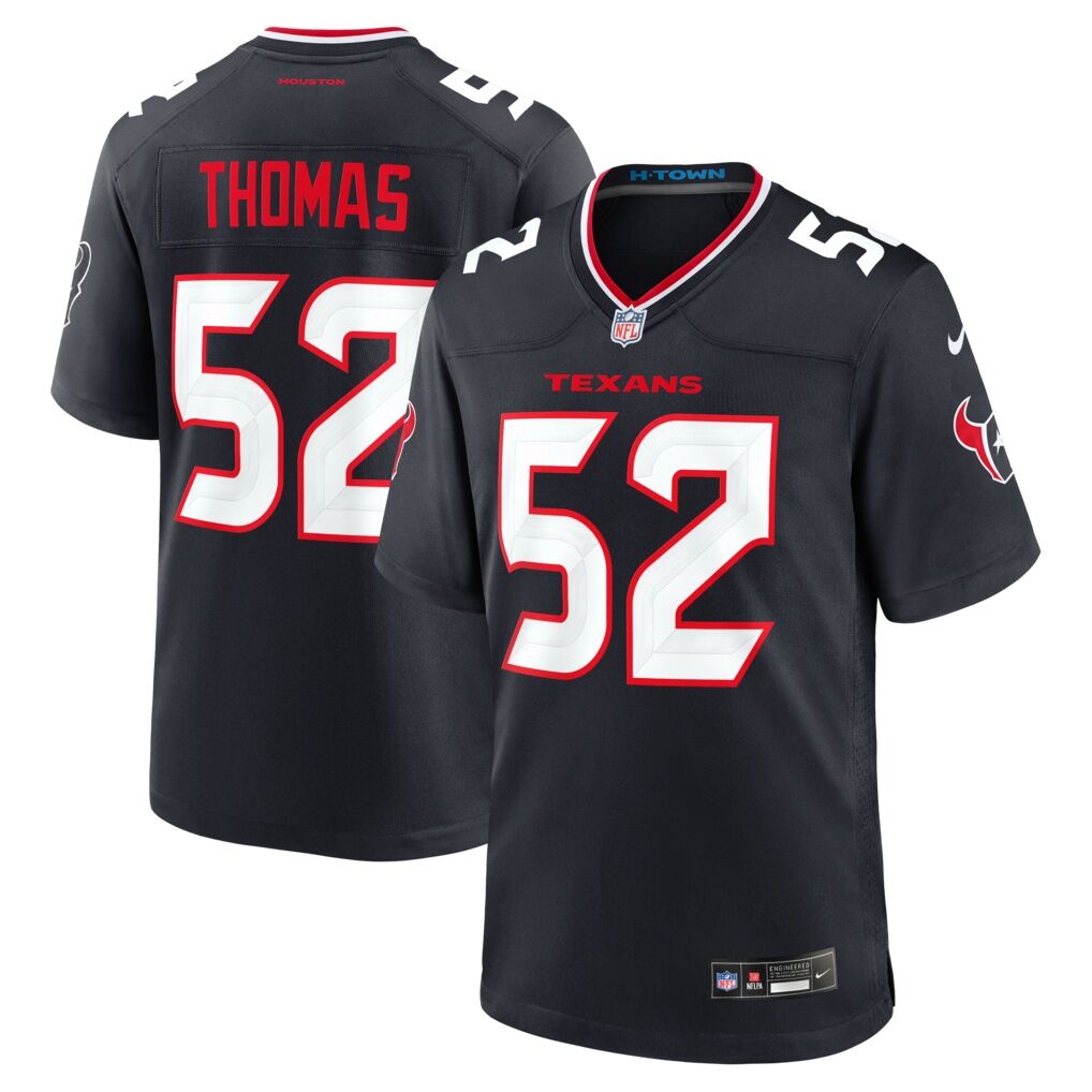 Xavier Thomas Houston Texans Nike Team Game Jersey
