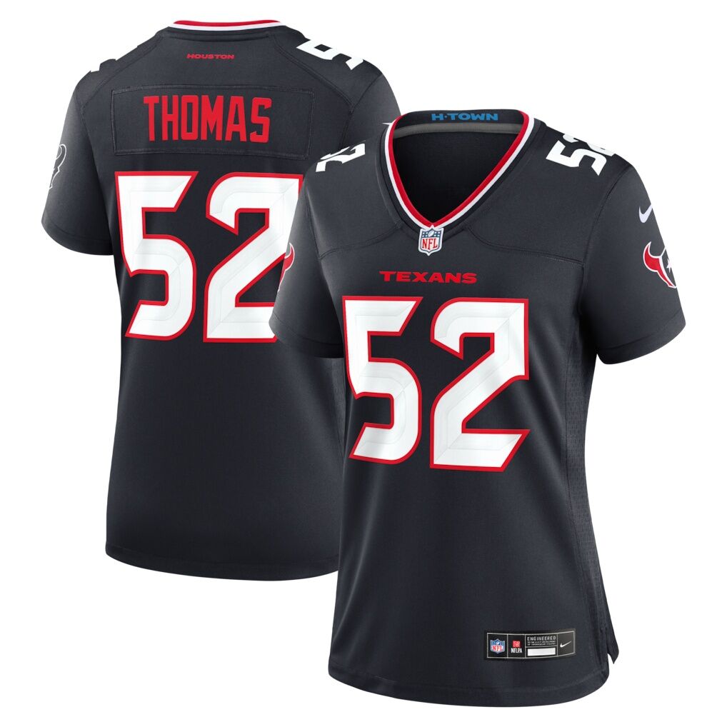 Xavier Thomas Houston Texans Nike Women's Team Game Jersey