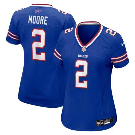 D.J. Moore Buffalo Bills Nike Women's Game Jersey - - Front View