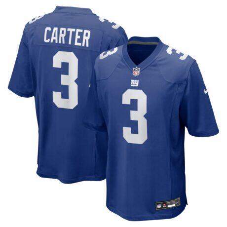 Abdul Carter New York Giants Nike Team Game Jersey - - Front View