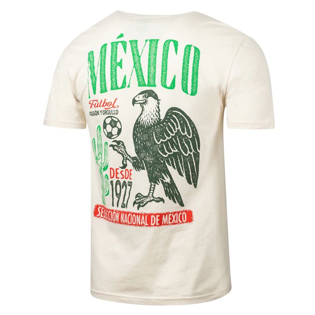 Mexico National Team Sport Design Sweden La Pasión T-Shirt - Natural