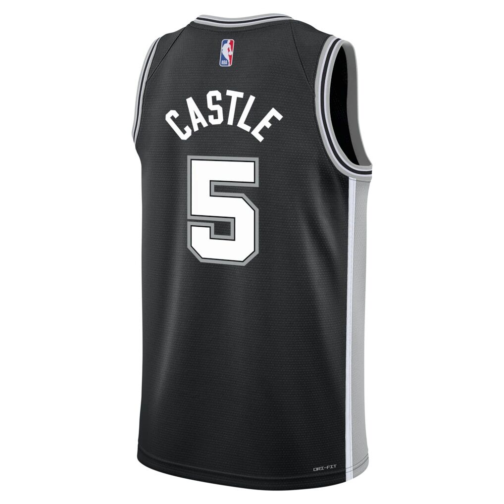 Stephon Castle San Antonio Spurs Nike Youth Swingman Jersey - Icon Edition