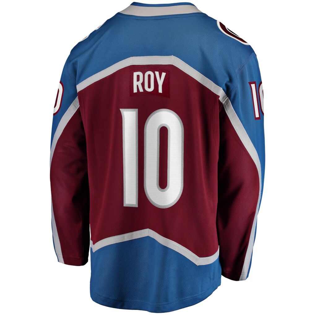 Nicolas Roy Colorado Avalanche Fashion7 Home Breakaway Jersey - Burgundy