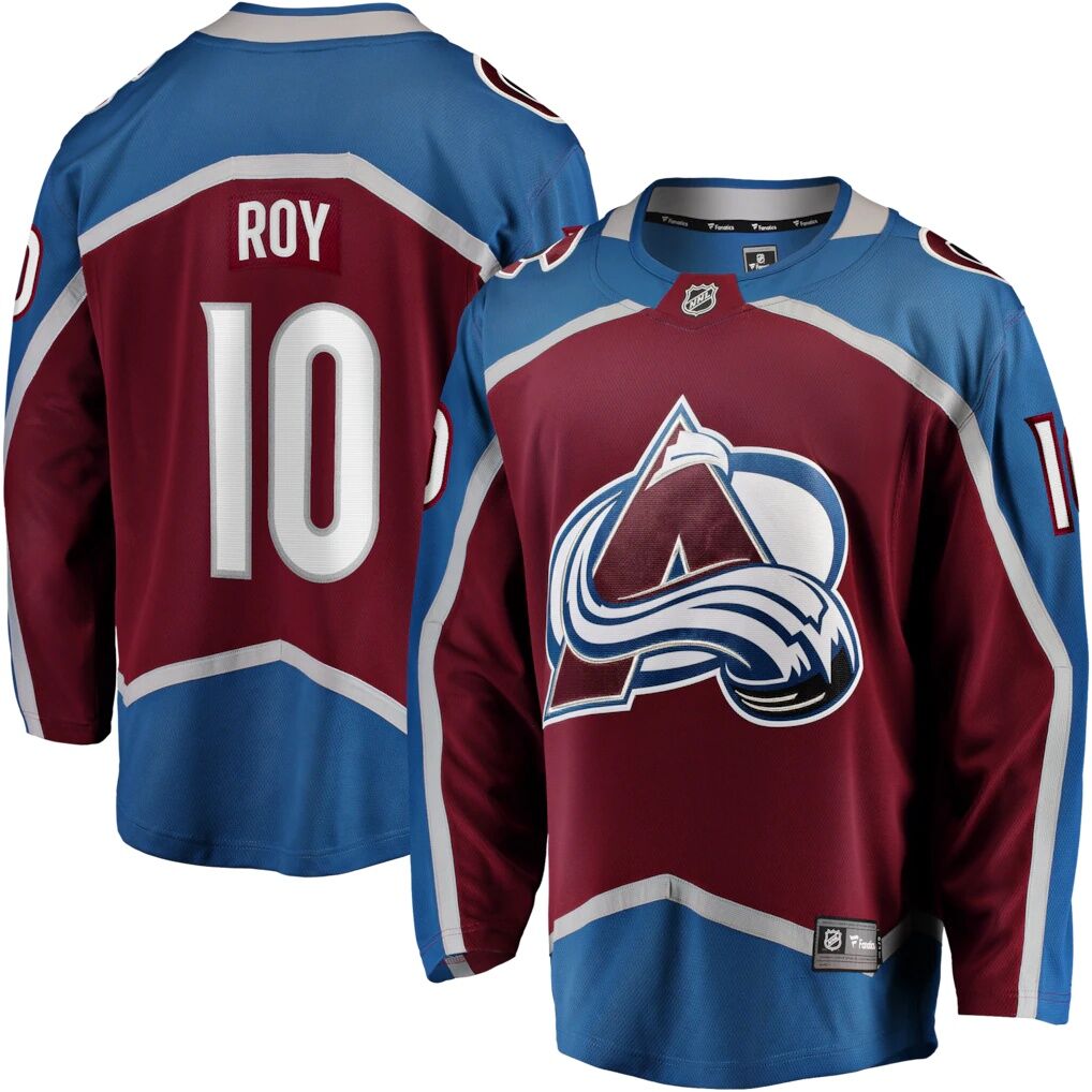 Nicolas Roy Colorado Avalanche Fashion7 Home Breakaway Jersey - Burgundy