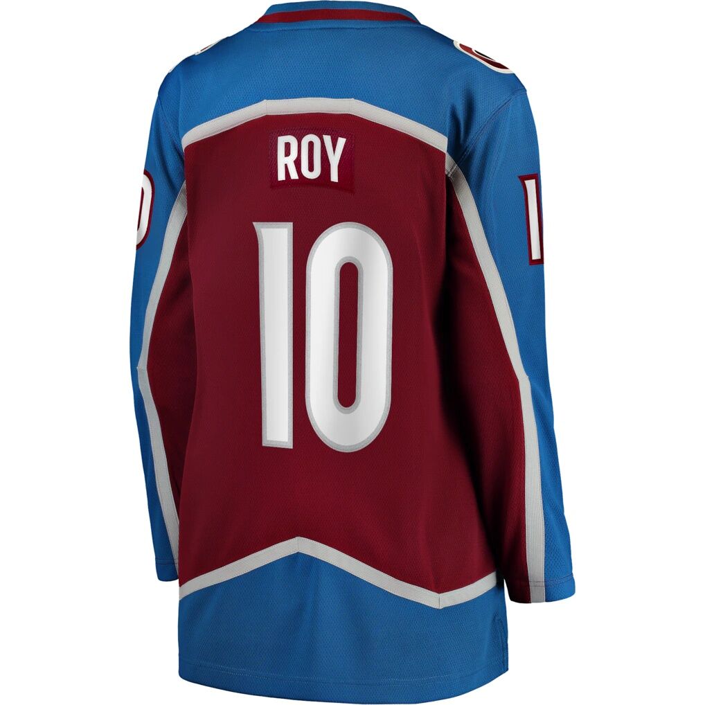 Nicolas Roy Colorado Avalanche Fashion7 Women's Home Breakaway Jersey - Burgundy