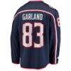 Conor Garland Columbus Blue Jackets Fashion7 Home Breakaway Jersey - Navy - Detail View