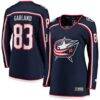 Conor Garland Columbus Blue Jackets Indiana Women's Home Breakaway Jersey - Navy - Front View