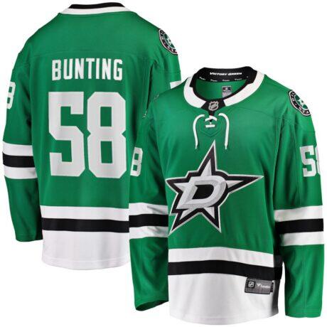 Michael Bunting Dallas Stars Fashion7 Home Breakaway Jersey - - Front View