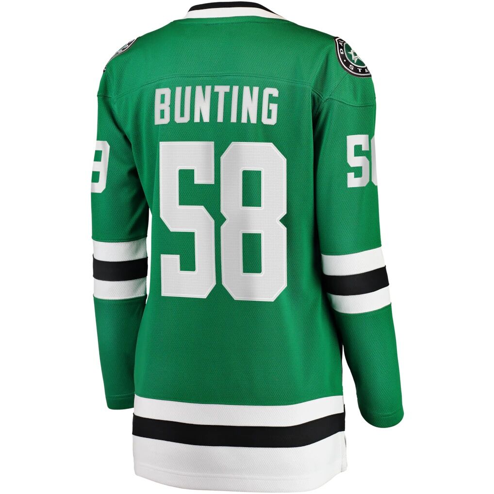 Michael Bunting Dallas Stars Fashion7 Women's Home Breakaway Jersey - Kelly Green