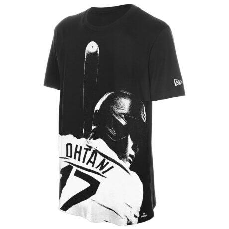 Shohei Ohtani Los Angeles Dodgers New Era Oversized Graphic T-Shirt - Black - Detail View