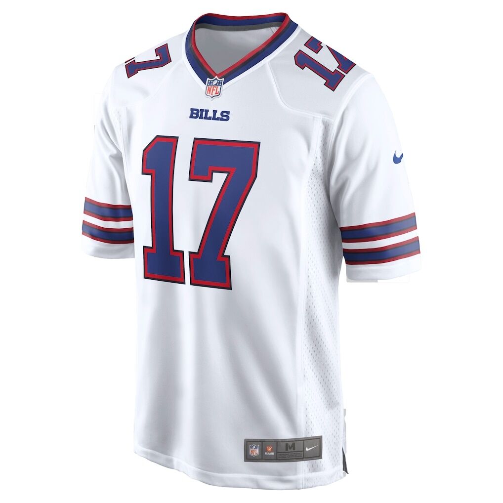 Josh Allen Buffalo Bills Nike White Game Player Jersey