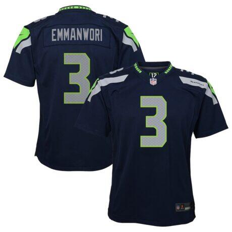 Nick Emmanwori Seattle Seahawks Nike Youth Game Jersey - - Front View