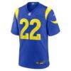 Trent McDuffie Los Angeles Rams Nike Team Game Player Jersey - - Side View