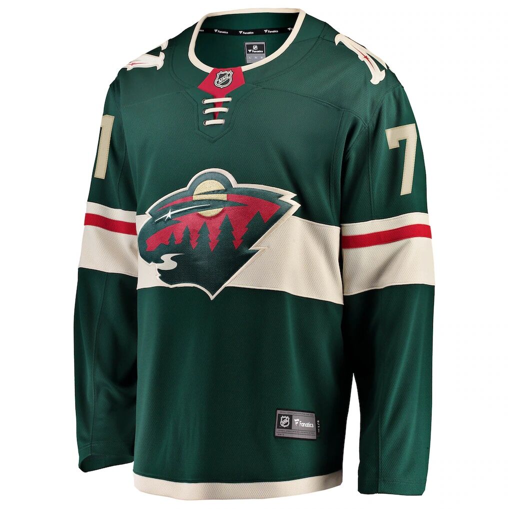 Nick Foligno Minnesota Wild Fashion7 Home Breakaway Jersey