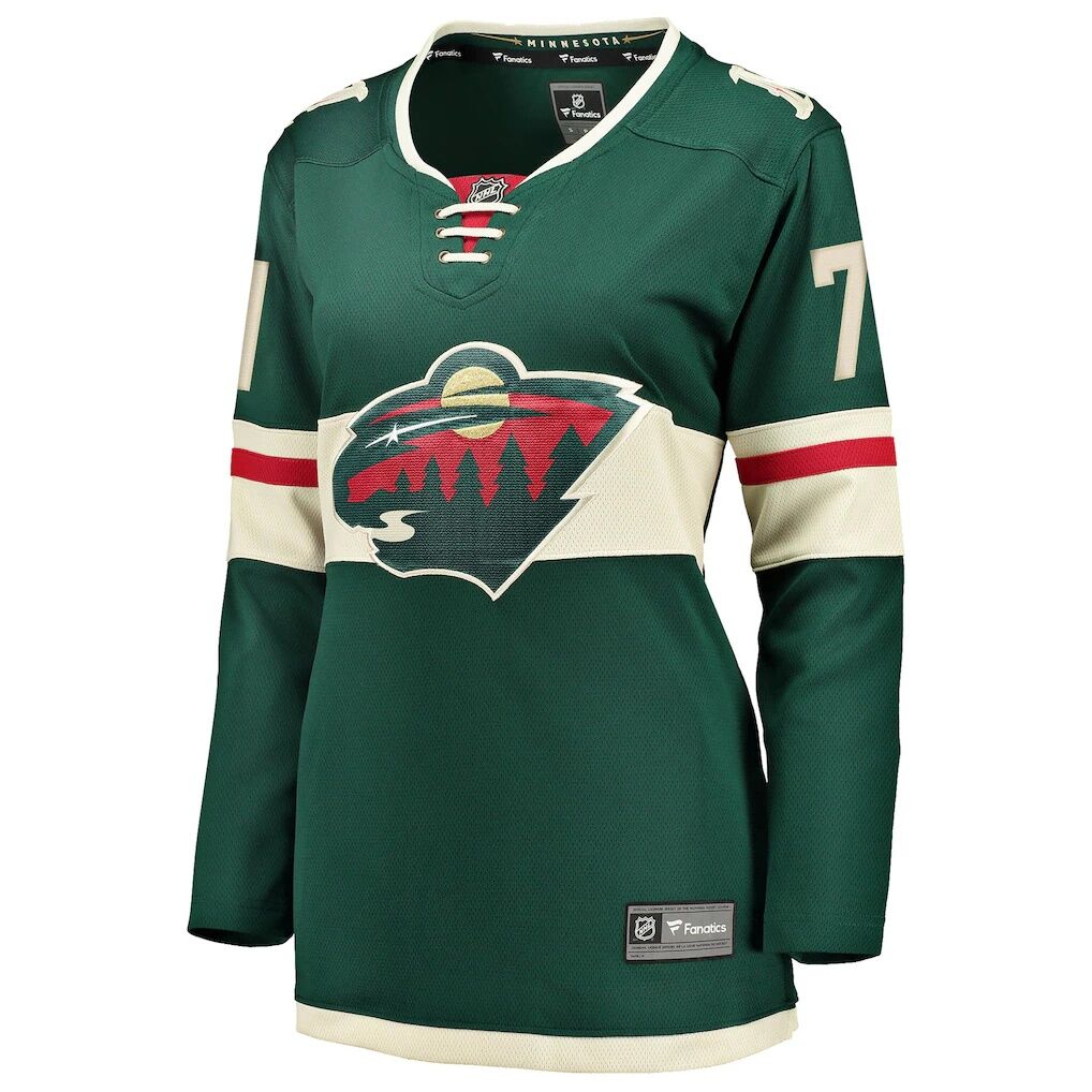 Nick Foligno Minnesota Wild Fashion7 Women's Home Breakaway Jersey
