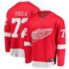 Justin Faulk Detroit Red Wings Fashion7 Home Breakaway Jersey - Red - Front View