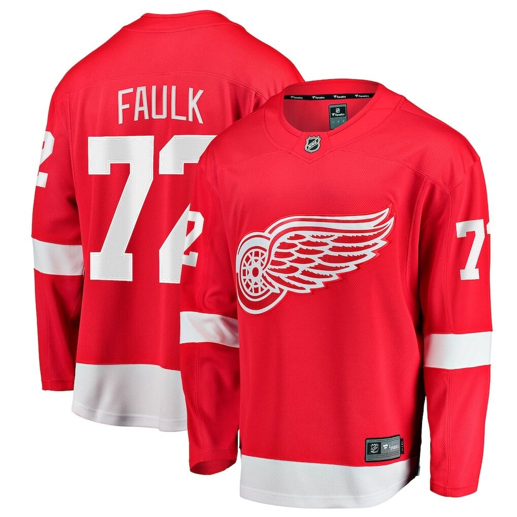 Justin Faulk Detroit Red Wings Fashion7 Home Breakaway Jersey