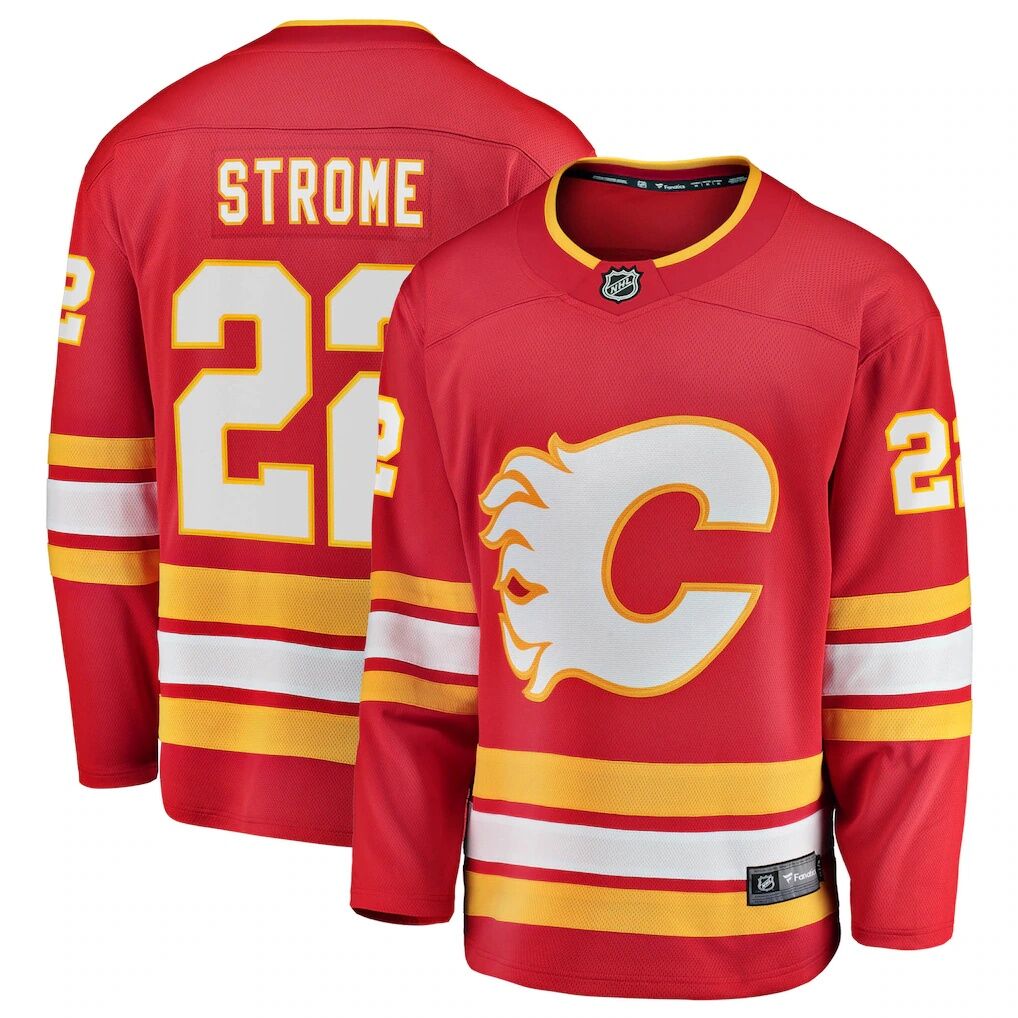 Ryan Strome Calgary Flames Fashion7 Home Breakaway Jersey