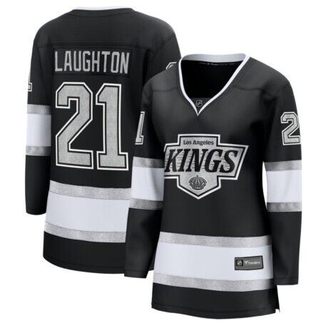 Scott Laughton Los Angeles Kings Fashion7 Women's Home Breakaway Jersey - Black - Front View