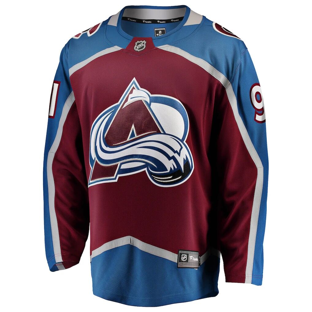 Nazem Kadri Colorado Avalanche Fashion7 Home Breakaway Jersey - Burgundy