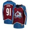Nazem Kadri Colorado Avalanche Fashion7 Women's Home Breakaway Jersey - - Front View