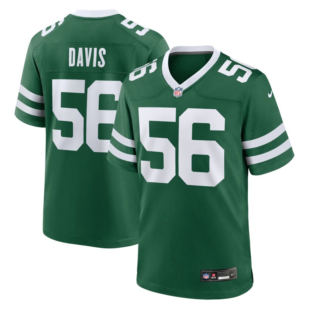 Demario Davis New York Jets Nike Team Game Jersey - Legacy Green