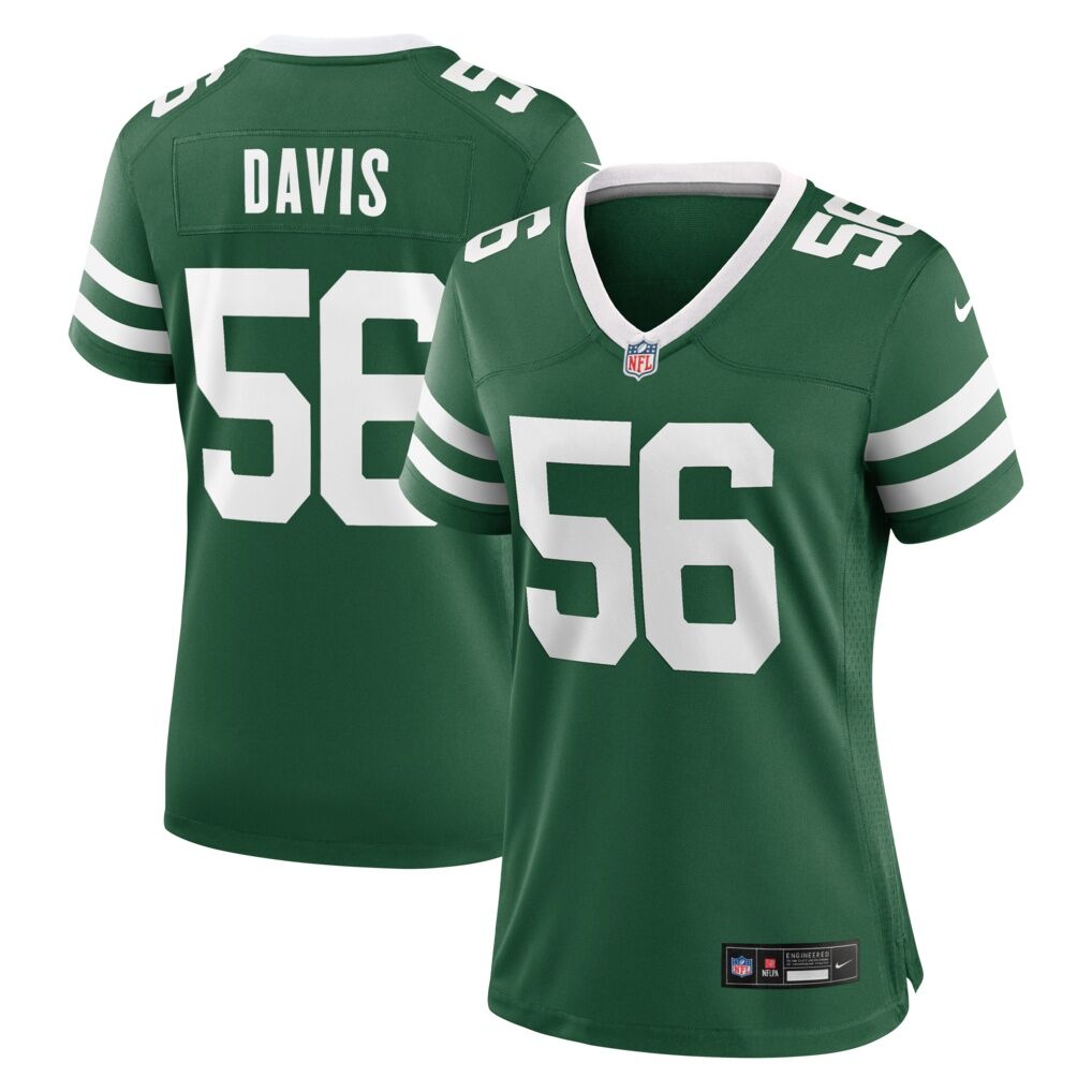 Demario Davis New York Jets Nike Women's Team Game Jersey - Legacy Green