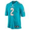 Malik Willis Miami Dolphins Nike Game Jersey - - Side View