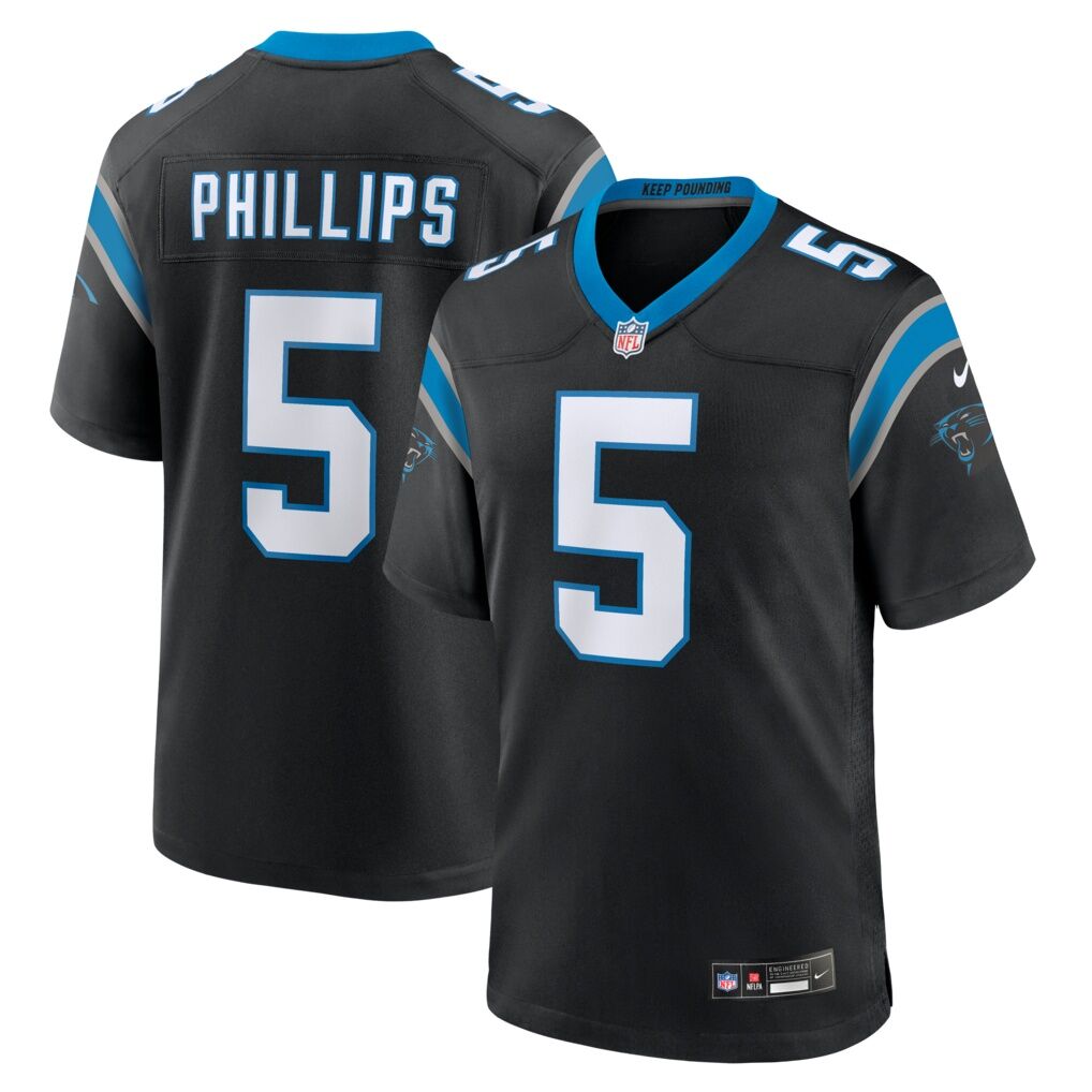 Jaelan Phillips Carolina Panthers Nike Game Jersey