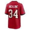 Alex Anzalone Tampa Bay Buccaneers Nike Team Game Jersey - Red - Alt2