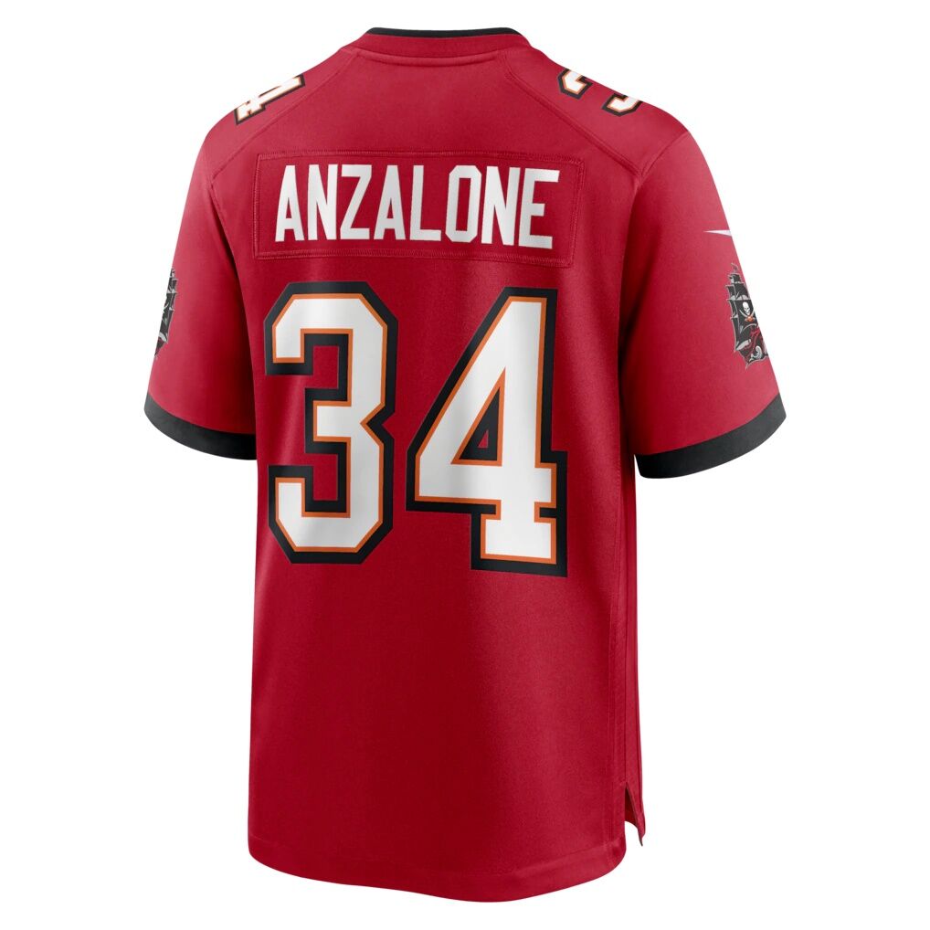 Alex Anzalone Tampa Bay Buccaneers Nike Team Game Jersey