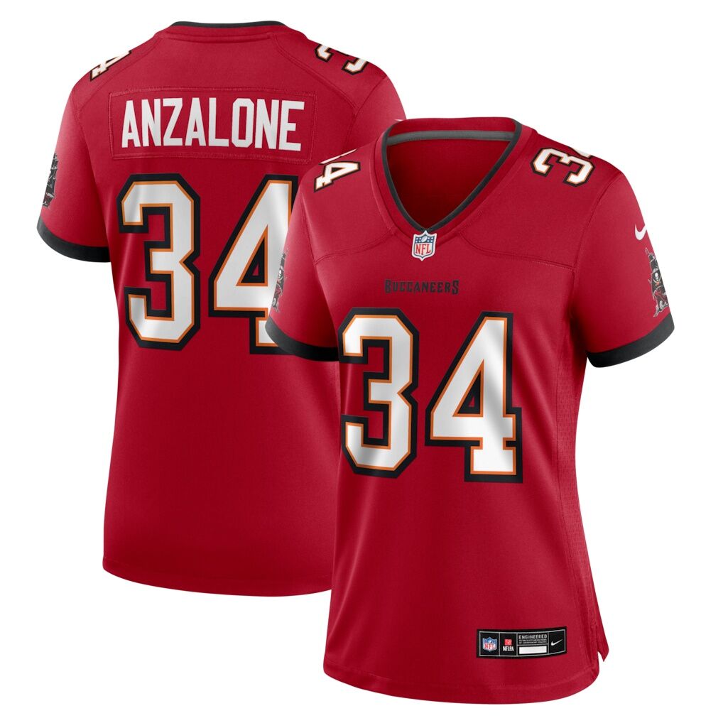 Alex Anzalone Tampa Bay Buccaneers Nike Women's Team Game Jersey