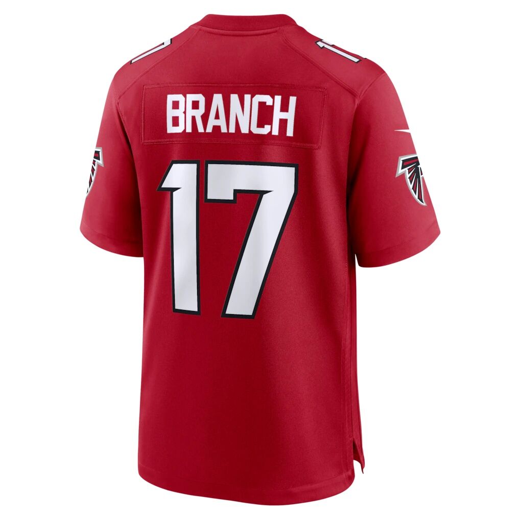 Zachariah Branch Atlanta Falcons Nike Team Game Jersey