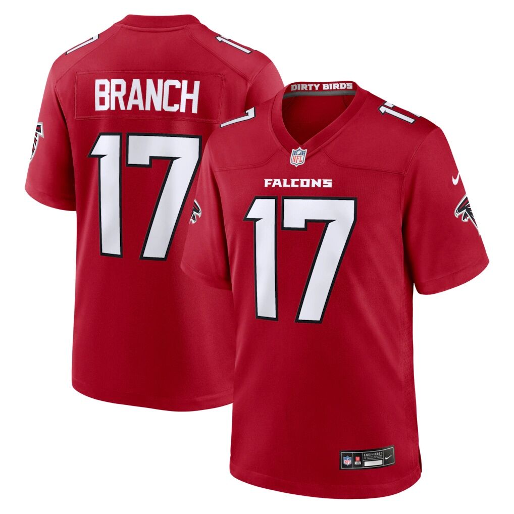 Zachariah Branch Atlanta Falcons Nike Team Game Jersey