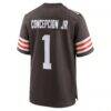KC Concepcion Cleveland Browns Nike 2026 NFL Draft First Round Pick No. 24 Team Game Jersey - Brown - Alt2