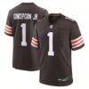 KC Concepcion Cleveland Browns Nike 2026 NFL Draft First Round Pick No. 24 Team Game Jersey - Brown - Front View